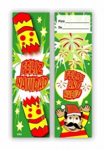 Feliz Navidad bookmark